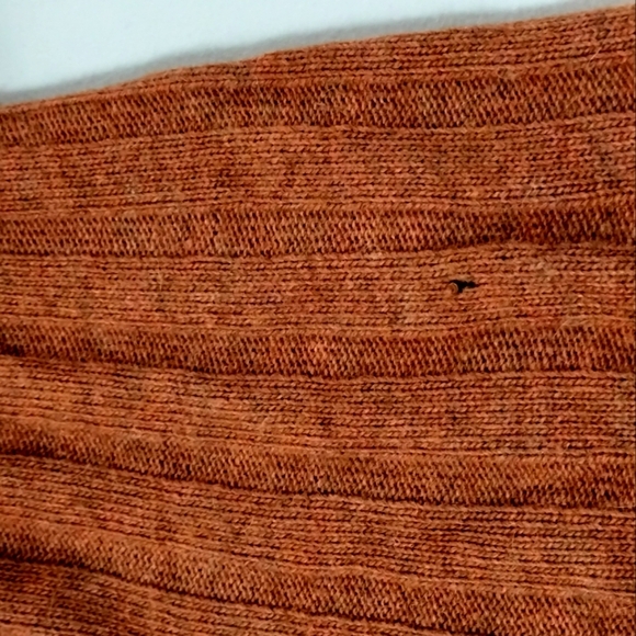 Madewell Cinnamon Ribbed Cardigan Sweater Size XX - Picture 6 of 8